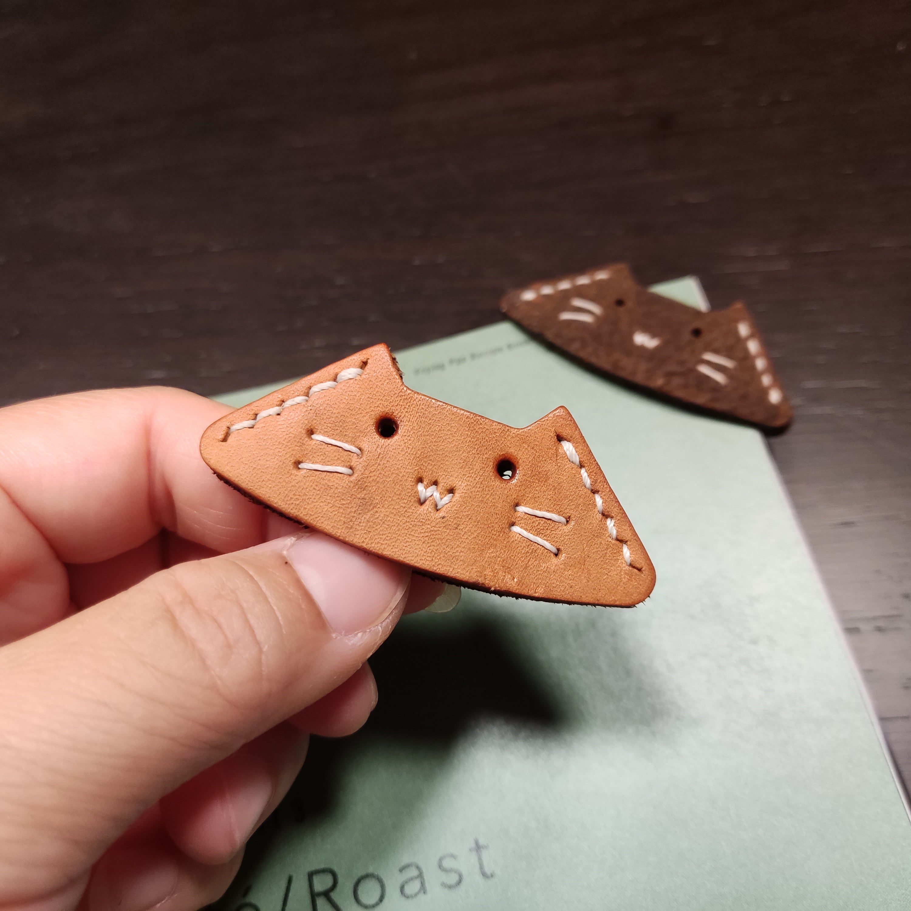 LEATHER BOOKMARK