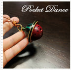 Handmade Leather Watermelon Pet Bell: Dog Cat Collar Charm