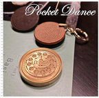 Cookie Brass Stamp: Leather & Wood Embossing Tool (4.5cm
