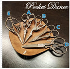 Bear & Paw Leather Scissor Sheath: Crafter Gift