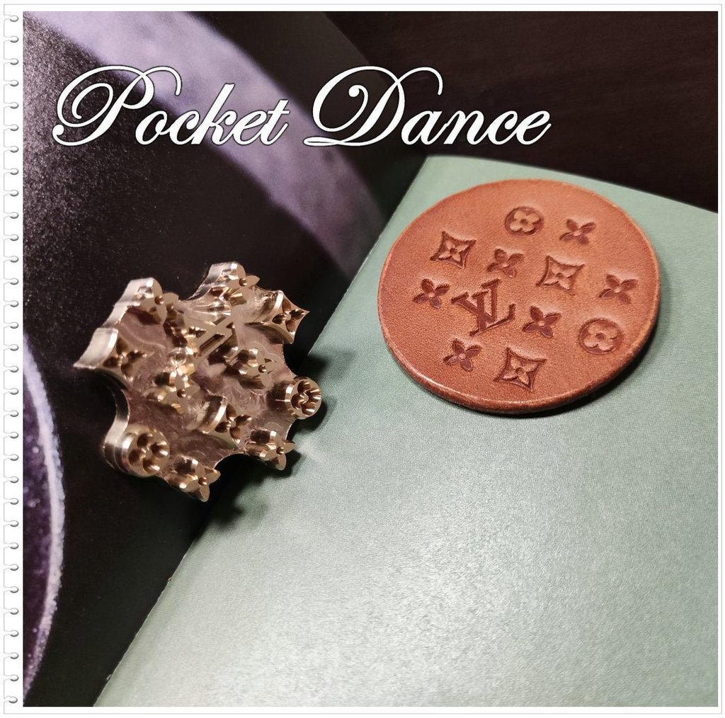 Luxury Fashion Symbol Brass Stamp: Leather & Wood Emboss (3cm*3.4cm)