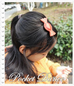 Leather Candy Hair Clip: Handmade Bonbon Barrette, Colorful Hair Accessories