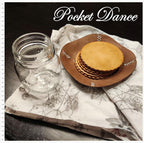 Handmade Leather Cookie Coaster Set, Unique Coffee Lover Gift