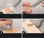 King Queen Brass Stamp for Leather and Wood Embossing