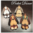 Leather Poodle Keychain: Handmade Dog Purse Charm