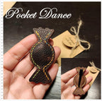 Leather Candy Hair Clip: Handmade Bonbon Barrette, Colorful Hair Accessories