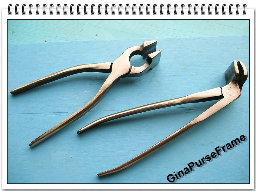 Purse Pliers: Metal Frame Crimper Tool for Bag Making