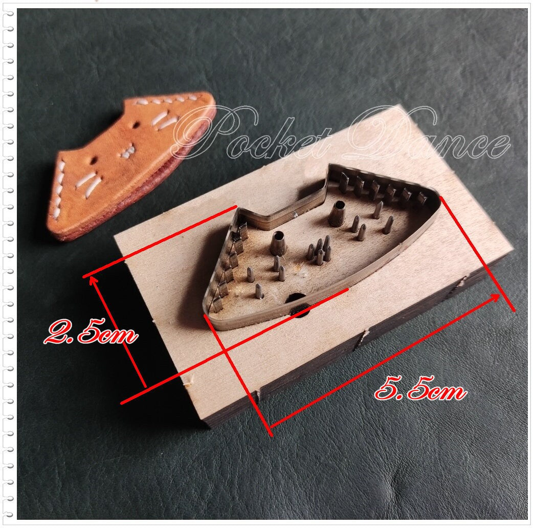 Cat Bookmark Cutting Die: Leather Craft Tool