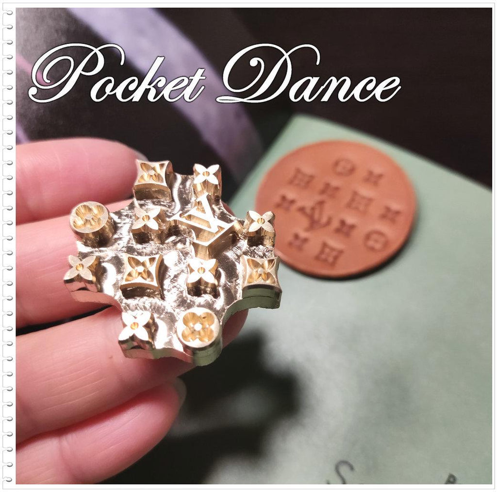 Luxury Fashion Symbol Brass Stamp for Leather and Wood Emboss