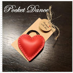 Handmade Leather Hair Barrette Red Heart Love Cute Hairclip, Leather Hair Accessories, Pin Brooch Hair Styling For Daughter Woman Girl Gift