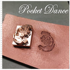 Bear and Dog Brass Stamp, Leather & Wood Embossing (2cm)