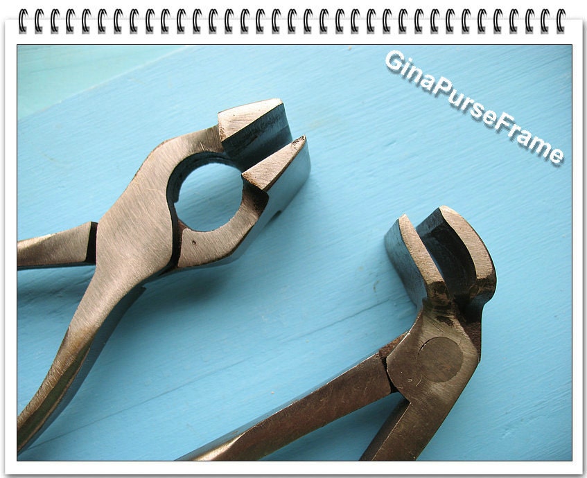 Purse Pliers: Metal Frame Crimper Tool for Bag Making