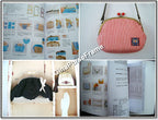 Tutorial Book (Variety of frame purse)  35themes metal frame purses With 1:1scale  patterns