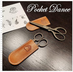 Bear & Paw Leather Scissor Sheath: Crafter Gift