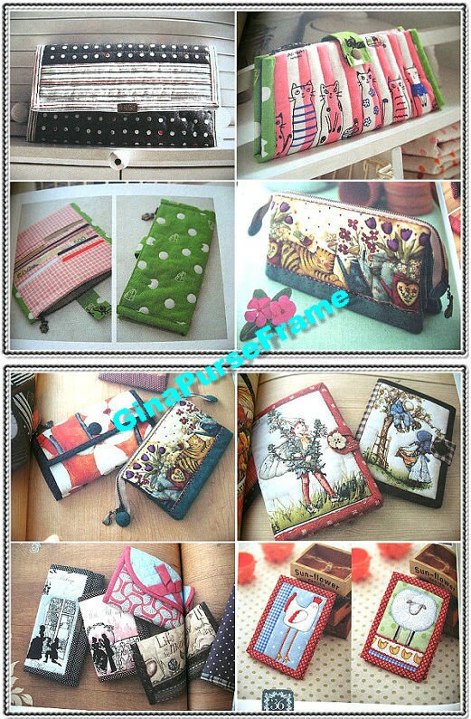Clutch Wallet Tutorial Book: 38 Patchwork Designs with Patterns