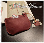 Handmade Leather Hummingbird Coin Purse: Bird Card Wallet