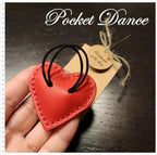 Handmade Leather Hair Barrette Red Heart Love Cute Hairclip, Leather Hair Accessories, Pin Brooch Hair Styling For Daughter Woman Girl Gift