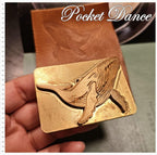 Big Whale Brass Stamp: Leather & Wood Emboss, Branding Logo and Hot Foil Iron Seal