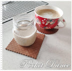 Handmade Leather Stroopwafel Coaster: Coffee Lover Gift