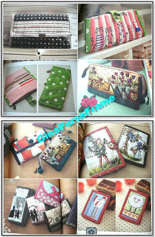 Clutch Wallet Tutorial Book: 38 Patchwork Designs with Patterns