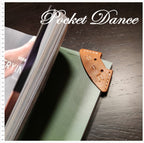 Handmade Leather Cat Corner Bookmark: Gift for Book Lovers