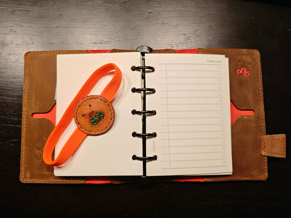 Handmade Leather Pocket Planner