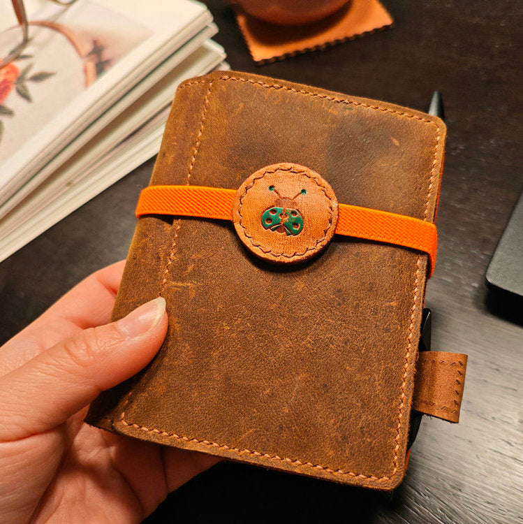 Handmade Leather Pocket Planner