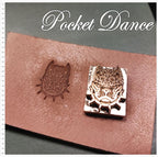 Bear and Dog Brass Stamp, Leather & Wood Embossing (2cm)