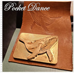 Big Whale Brass Stamp: Leather & Wood Emboss, Branding Logo and Hot Foil Iron Seal