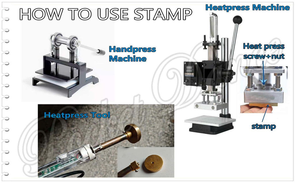 King Queen Brass Stamp for Leather and Wood Embossing