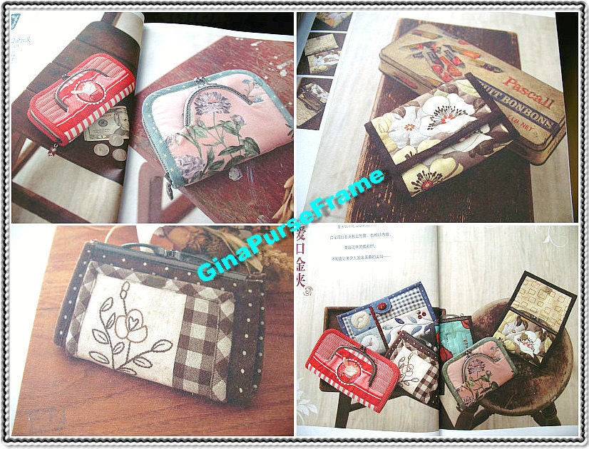 Clutch Wallet Tutorial Book: 38 Patchwork Designs with Patterns
