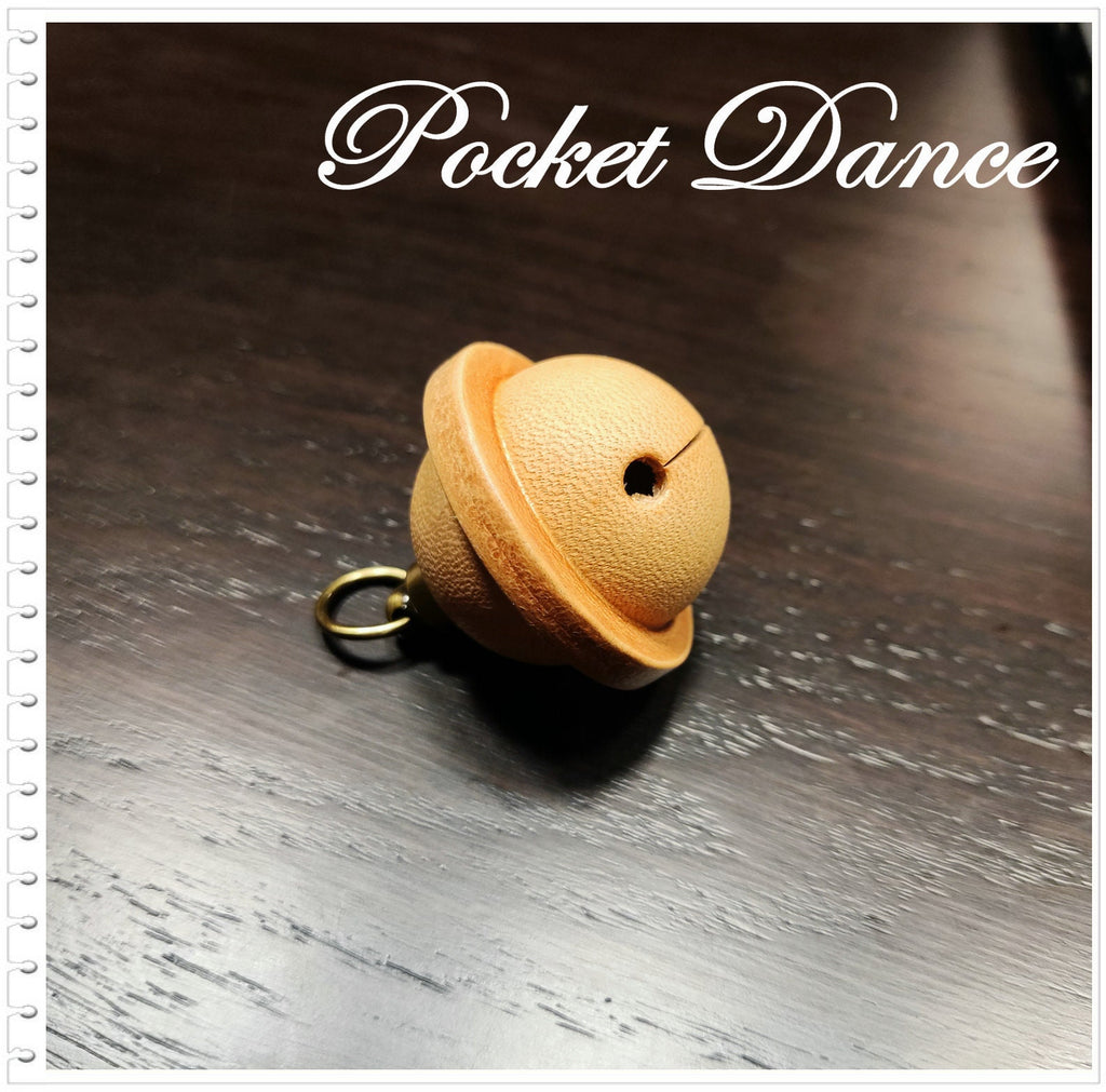 Handmade Genuine Leather Pet Bell: Dog Cat Collar Charm