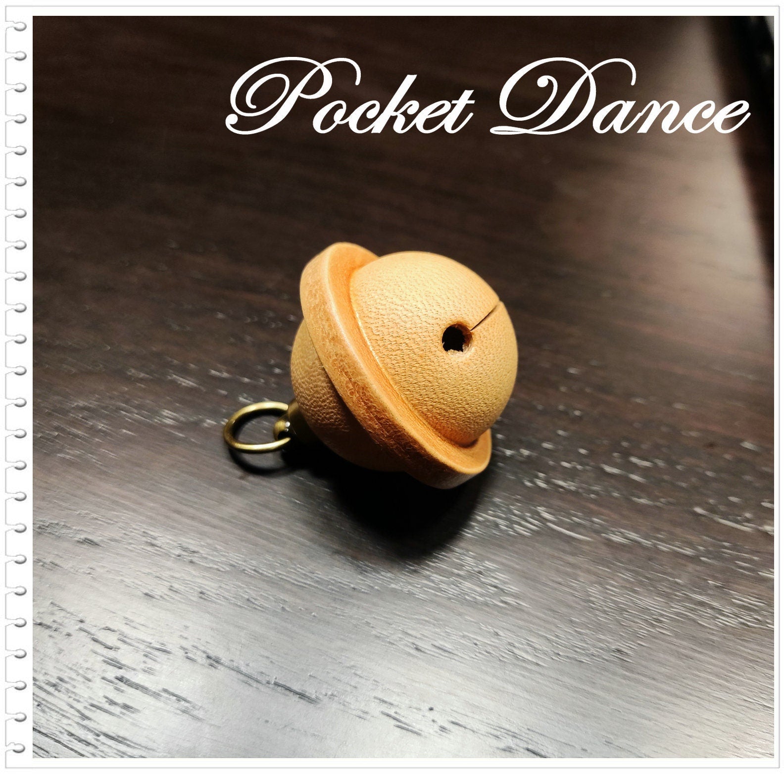 Handmade Genuine Leather Pet Bell: Dog Cat Collar Charm