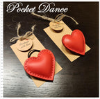 Handmade Leather Hair Barrette Red Heart Love Cute Hairclip, Leather Hair Accessories, Pin Brooch Hair Styling For Daughter Woman Girl Gift