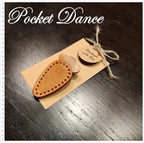 Handmade Leather Carrot Hair Clip, Vegetable Barrette