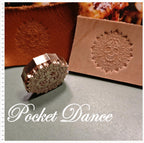 Skull Symbol Brass Stamp: Leather & Wood Emboss 3cm