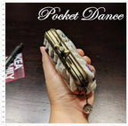 Handmade Butterfly Coin Purse: Kiss Lock Clutch Wallet