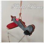 Handmade Leather Airplane Toy: Unique Red Aircraft Gift