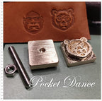 Bear and Gorilla Brass Stamp for Leather and Wood Crafts