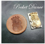 King Queen Brass Stamp Tool for Leather Crafts and Wood Emboss