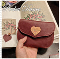 Handmade Leather Hummingbird Coin Purse: Bird Card Wallet