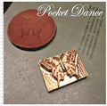 Butterfly Brass Stamp Tool: Leather & Wood Embossing (3cm)