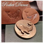 Whale Brass Stamp: Leather & Wood Emboss, Branding Logo and Hot Foil Iron Seal
