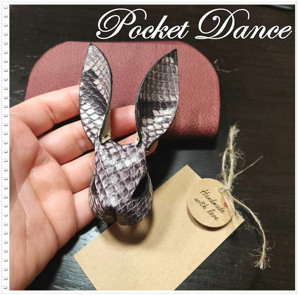 Rabbit Mask Keychain