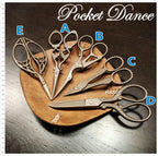 Bear & Paw Leather Scissor Sheath: Crafter Gift