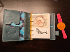 Handmade Leather Pocket Planner Binder M5