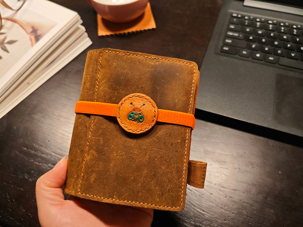Handmade Leather Pocket Planner