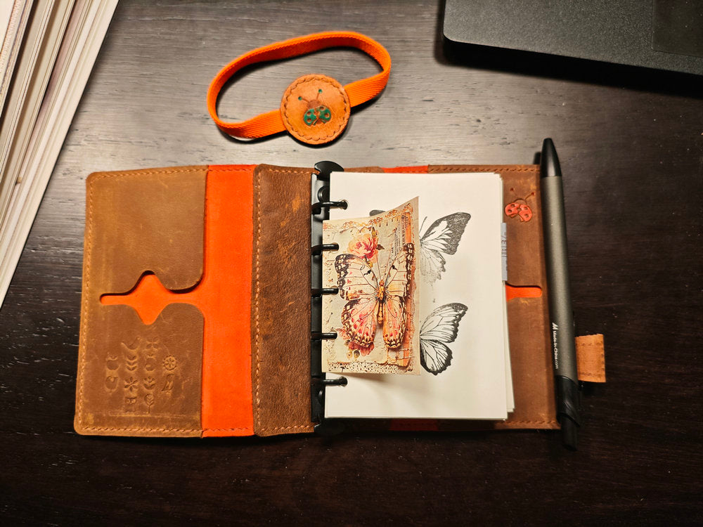 Handmade Leather Pocket Planner