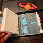 Handmade Leather Pocket Planner Binder M5