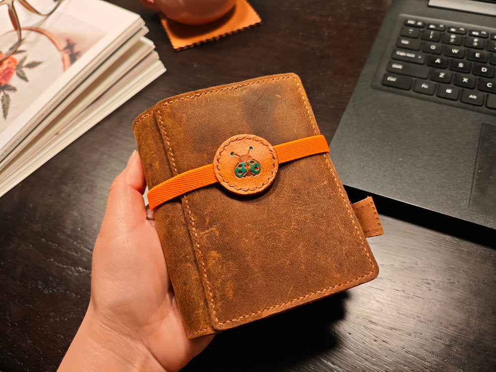 Handmade Leather Pocket Planner